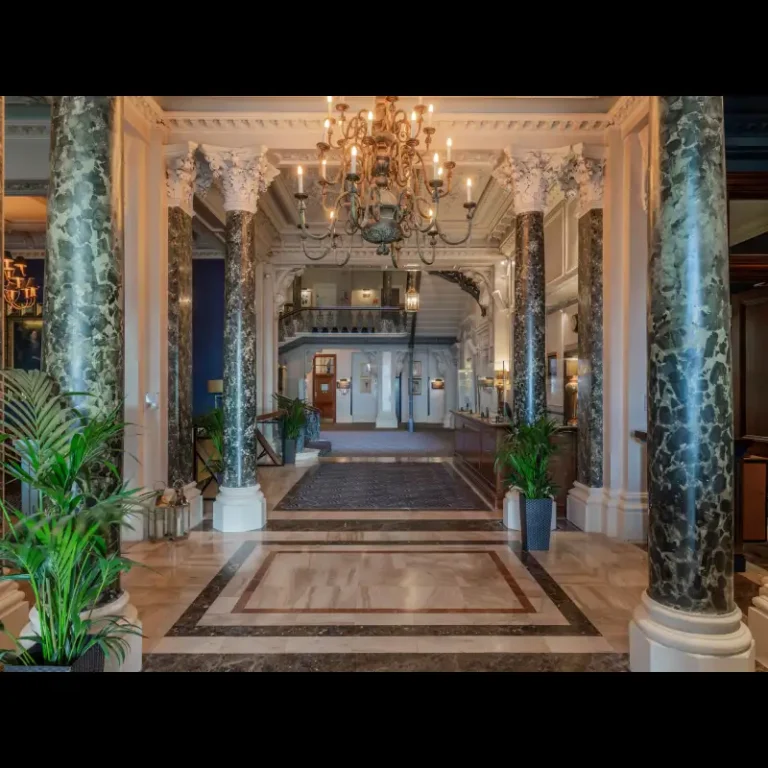 The hallway of the Grand Hotel, in Brighton, one of the venues for the EARL conference.